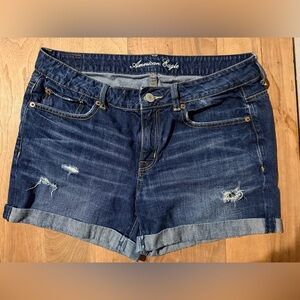 American Eagle Outfitters Indigo Jean Shorts